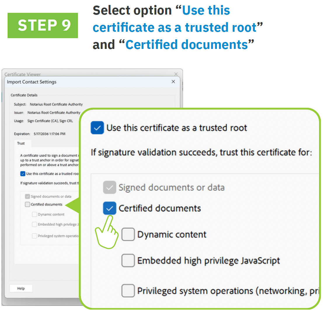 Sign with an invisible digital signature - ConsignO Desktop